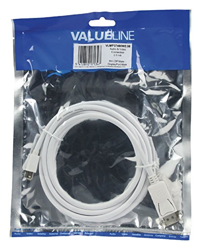 Valueline VLMP37400W2.00 mini DisplayPort auf DisplayPort Kabel