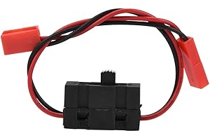 ‎TBEST V GEBY HSP RC Car RX Empfänger Schalter, Electric RC Car RX Empfänger Schalter EIN/Aus mit JST Stecker für HSP 1/10 1/8 Truck