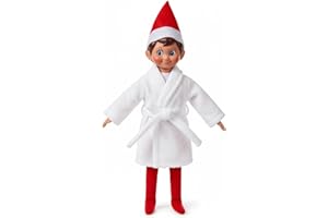 HEMOTON Accappatoio per bambole giocattolo, mini accappatoio per bambole, mini accappatoio per bambole, accappatoio per feste delle bambole, vestiti per bambole, accappatoio in miniatura per bambole