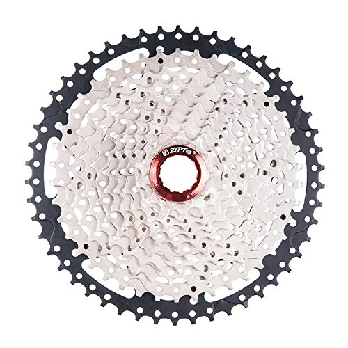 Preisvergleich Produktbild Yao ZTTO 11 Speed Cassette 11-50T Compatible Bike High Tensile Steel Black Silver