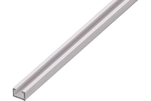 Alberts 492632 Spårprofil | Aluminium, silveranodiserat