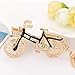 Produktbild JINSH Auto Keychain Korea Niedlichen Cartoon AFFE Kristall Strass Herren Damen Kreative Schlüsselanhänger Anhänger Geschenk schwarz Bike 1884