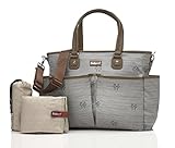 Babymel Wickeltasche Bella Navy Bow Stripe BM9519
