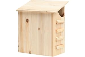 vidaXL Maison pou Chauve-Souris Nidification Animaux Bois de Sapin Massif