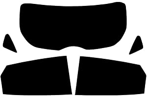 PSSC WINDOW FILM PSSC Pre Cut Rear Car Window Films for Hyundai ix35 5 Door Hatch 2010 to 2016 05% Very Dark Limo Tint