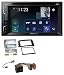 Produktbild Pioneer AVH-A3100DAB Bluetooth DAB CD DVD MP3 2DIN Autoradio für Smart ForFour 04-06 ForTwo 07-10 ISO