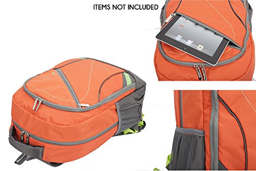 Bipra 15,6-Zoll-Laptop-Tasche Rucksack Passend für 15,6 Zoll Laptops, Netbooks, mit Taschen - 5