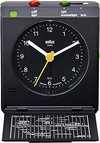 Braun BNC005 Reise-Klappwecker, schwarz - 3