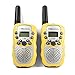 Price comparison product image Fulltime(TM) 2pcs Yellow Portable Wireless Walkie-talkie Set Eight Channel 2 Way Radio Intercom 5KM Travel