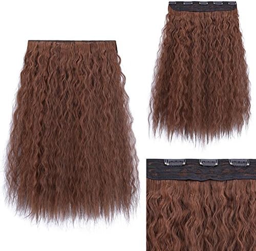 girl wig/Ponytail curly hair/[Hair extension piece]/wig-E
