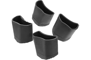 Homoyoyo Ersatzfüße Für Haushaltsleitern – Gummi Leiterfüße 43x25 Mm - Rutschfeste Gummifüße Für Stehleitern Und Trittleitern - Langlebige Fußkappen Für Sicheren Stand Und Schutz Des Bodens