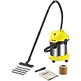 Karcher Wd 3 Premium Bagless Wet And Dry Multi Purpose Vacuum Cleaner 1000W, 16298460, Multi Color"Min 1 year manufacturer warranty"