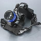 2000Lm CREE XM-L T6 LED Zoomable Zoom Headlight Bike Headlamp