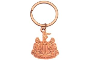 NEWCASTLE UNITED F.C. Newcastle United FC Copper Coated Keyring Official Licensed Product