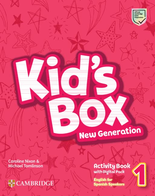 Kids Box New Generation English for Spanish Speakers Level 1 Activity Book with Home Booklet and Digital Pack (2023)
