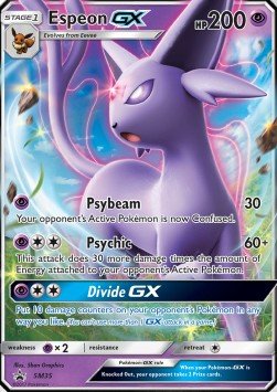 Pokémon - Espeon GX - SM35 - English - Promo