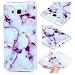 Produktbild Samsung Galaxy J5 2016 Hülle Vintage VertTek Weiß Silikon Case Marble Malerei Schlank Muster Etui Flexible Weiche TPU Gel Dünne Transparent Schalen Extrem Kratzer-Beweis Handyhülle Soft Back Protective Case