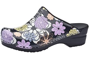 Sanita | Inalo Mule Clog | Original Handmade Flexible Leather Clog for Women | Maximum Stability | Anatomical Shaped Footbed with Soft Foam