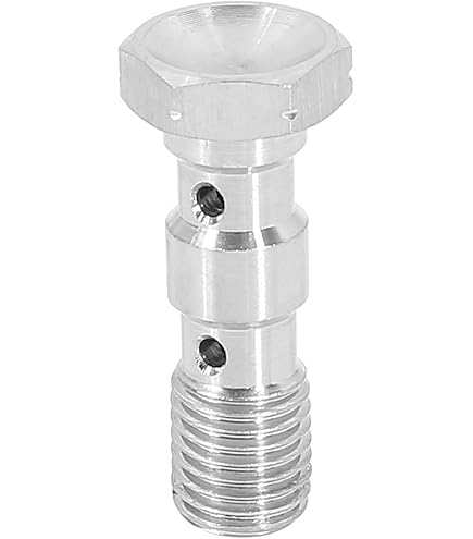 Boulon Banjo M11 X 1,25 Longueur 23 Mm - Raccord Métal Robuste Pour Systèmes Hydrauliques Et Freins