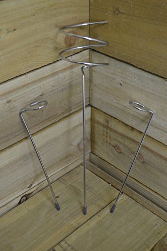 Camping Picknick Spiral Spike Weinflasche und Glas Halter – Submergible Cooler - 4