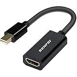 Mini DisplayPort to HDMI Adapter, BENFEI Mini DP(Thunderbolt) to HDMI Adapter Gold-Plated Cord for MacBook Pro, MacBook Air, 