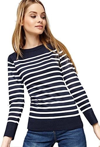 Misfit London Cordelia Navy Stripe 16