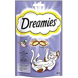 Dreamies Katzensnacks Ente, 6 Packungen (6 x 60 g)