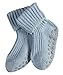 Falke Unisex Baby Cats Pads Plain  Socks, Blue (Powder Blue), 80-92 (Manufacturer Size: 12-18 Months)