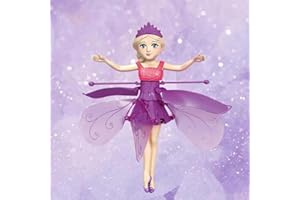 SGM Fairy Flying Toy Mini Infrared Induction Suspension Helicopter Princess Elf Hand Motion-Sensing Light Up Toy | PINK, YELLOW, PURPLE | 0705-2263 (Purple)