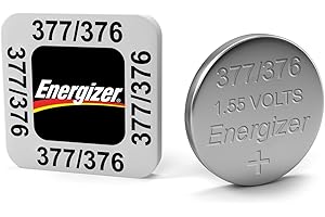 ‎ENERGIZER Energizer 635120 Uhrenbatterie Silberoxid 377/376/1,55 V, 2 Stück