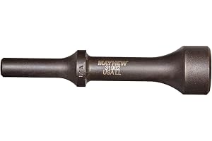 Mayhew Tools 31982 Hammare för tryckluft, 25 x 101 mm, svart oxidfinish