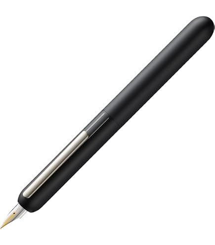 LAMY Dialog Cc Füllhalter – Weiß, Mit 14 Kt. Roségoldfeder, Drehmechanik, Inkl. Patronen & Etui