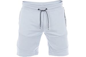 riverso Herren Sweat Short RIVRainer Kurze Sweatshorts Bermuda Sommer Sport Biker Shorts Baumwolle Schwarz Grün Blau Rot S M L XL 2XL 3XL 4XL 5XL