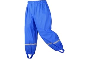 amiyan Kinder Regenhose wasserdichte Atmungsaktiv Buddelhose Matschhose für Mädchen Jungen