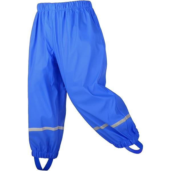 Normani Kinder Regenhose Wasserdicht | 6000mm Wassersäule, Mit Reflektoren