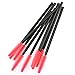 Approx. 50Pcs Disposable Eyelash Brush Mascara Wands Applicator Black and Red