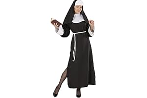 W WIDMANN MILANO PARTY FASHION WIDMANN MILANO PARTY FASHION - costume suora, abito, chierica, sorella convento, costumi in maschera