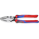 (Comfort Grip) - Knipex 09 02 240 SBA 24cm Ultra-High Leverage Lineman's Pliers
