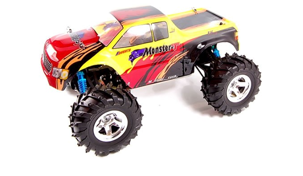 Conquistador Nitro Rc Monster Trucks Amazon Co Uk Toys Games