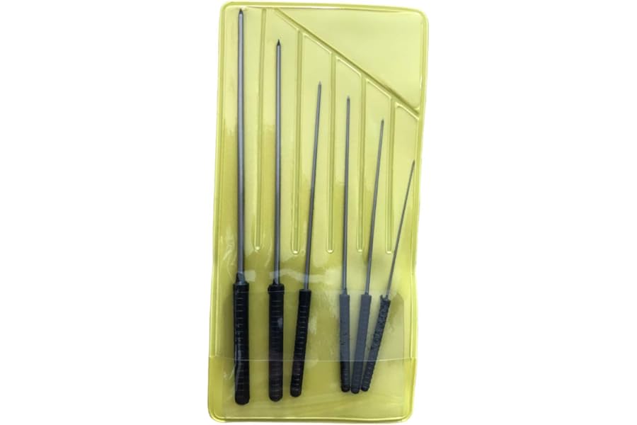 Boley Smoothing broaches Assortment 6pcs in Pack
