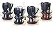 Veroda Professional Brilliant Salon Style Hair Care Hair Brush Gift Set with Mirror 5pcs Set (Random Color)