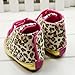 Zehui Lovely Warm Soft Baby Infant Toddler Boy Girl Leopard Shoes 0-6 Month