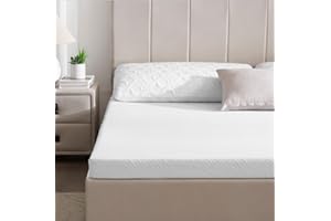 ORSHINAL Matratzen Topper 140x200cm, 7.5cm Höhe Matratzentopper, Öko-TEX® Zertifiziert, aus Zwei Härtegrade H2&H3 Gel Memory Foam, Abnehmbaren und Waschbaren Bezug, Geeignet für Boxspringbett, Schlafsofas