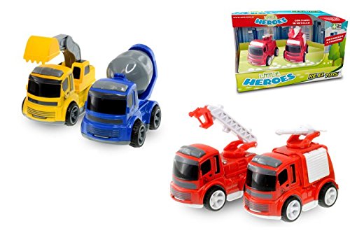 Preisvergleich Produktbild Reel Toys reeltoys0201 "Little Heroe" FIRE TRUCK Modell Set