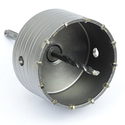 SDS PLUS Bohrkrone 100mm 12 Zähne Dosenbohrer Lochbohrer SDS Plus FT100SDS - 2