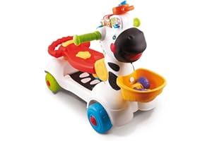 VTech Baby - Trottino Mon Zèbre Rigolo - Version FR