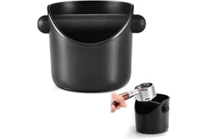 CSENASON Coffee Grounds Knock Box, Coffee Knock Box, Espresso Knock Box,Coffee Accessories for Collecting and Recycling
