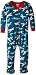 Hatley Baby Boys 0-24m Infant Footed Coverall Fighter Planes Footies, Multicoloured (Blue), 0-3 Months