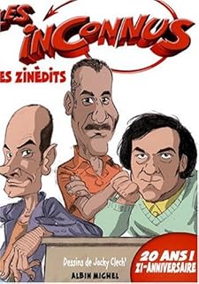 jaquette livre Les inconnus : Les zinédits