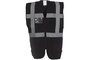 Expert Workwear Gilet haute visibilité coloré haute visibilité avec poches – 27 couleurs